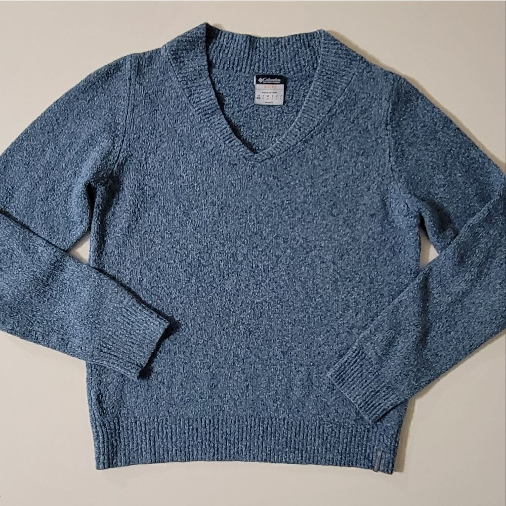 Columbia Women's Blue Long Sleeve Sweater